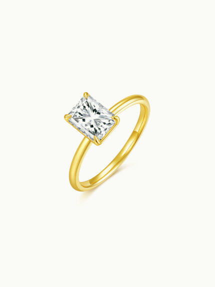 Luméne Radiant Cut Solitaire Ring