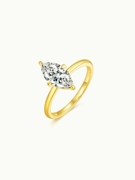 Luméne Marquise Cut Solitaire Ring