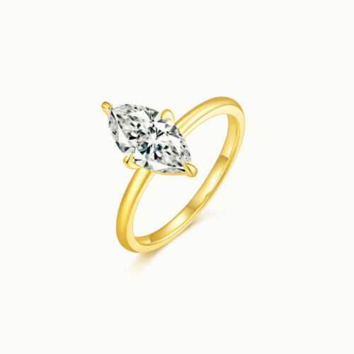  Luméne Marquise Cut Solitaire Ring