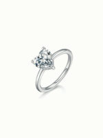 Elysée Heart Shape Solitaire Ring - Image 2