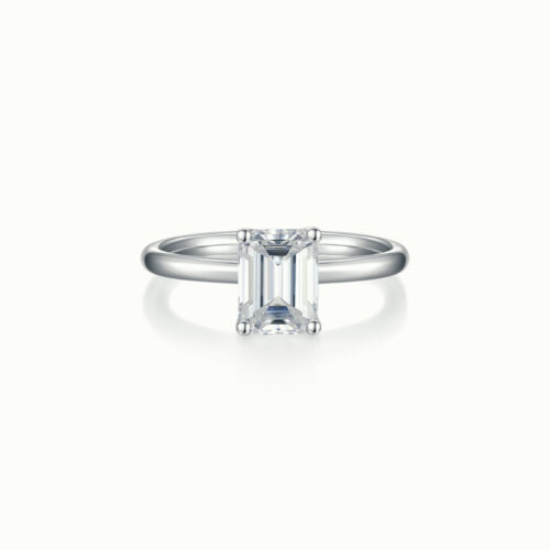 Elysée Emerald Cut Solitaire Ring