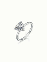 Elysée Trillion Cut Solitaire Ring - Image 2