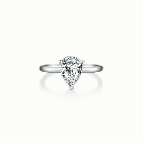 Elysée Pear Shape Solitaire Ring