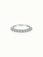 Elysée Round Half Eternity Ring