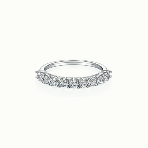 Elysée Round Half Eternity Ring