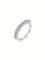 Elysée Round Half Eternity Ring - Image 2
