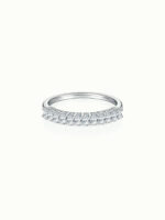 Elysée Oval Cut Half Eternity Ring