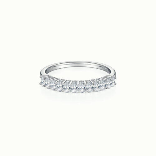 Elysée Oval Cut Half Eternity Ring