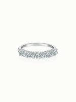 Elysée Heart Shape Half Eternity Ring