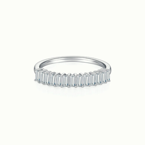 Elysée Emerald Cut Half Eternity Ring