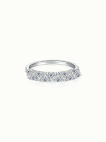 Elysée Trillion Cut Half Eternity Ring