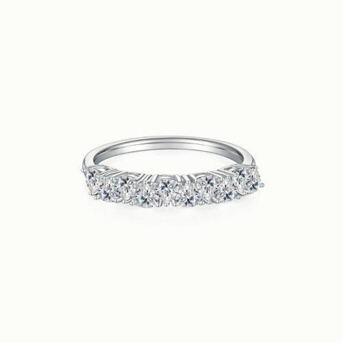 Elysée Trillion Cut Half Eternity Ring