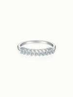 Elysée Pear Shape Half Eternity Ring