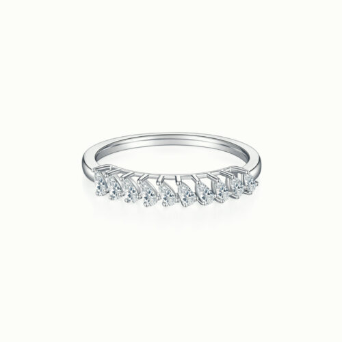 Elysée Pear Shape Half Eternity Ring