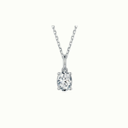Elysée Oval Cut Solitaire Pendant