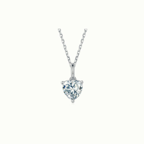 Elysée Heart Shape Solitaire Pendant