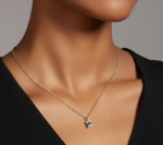 Elysée Emerald Cut Solitaire Pendant - Image 2