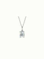 Elysée Emerald Cut Solitaire Pendant