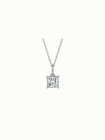 Elysée Square Cut Solitaire Pendant
