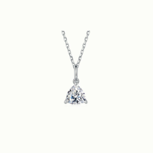 Elysée Trillion Cut Solitaire Pendant