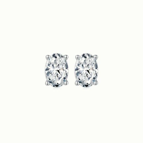 Elysée Oval Cut Earrings