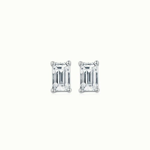 Elysée Emerald Cut Earrings