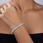 Elysée Oval Cut Tennis Bracelet - Image 2