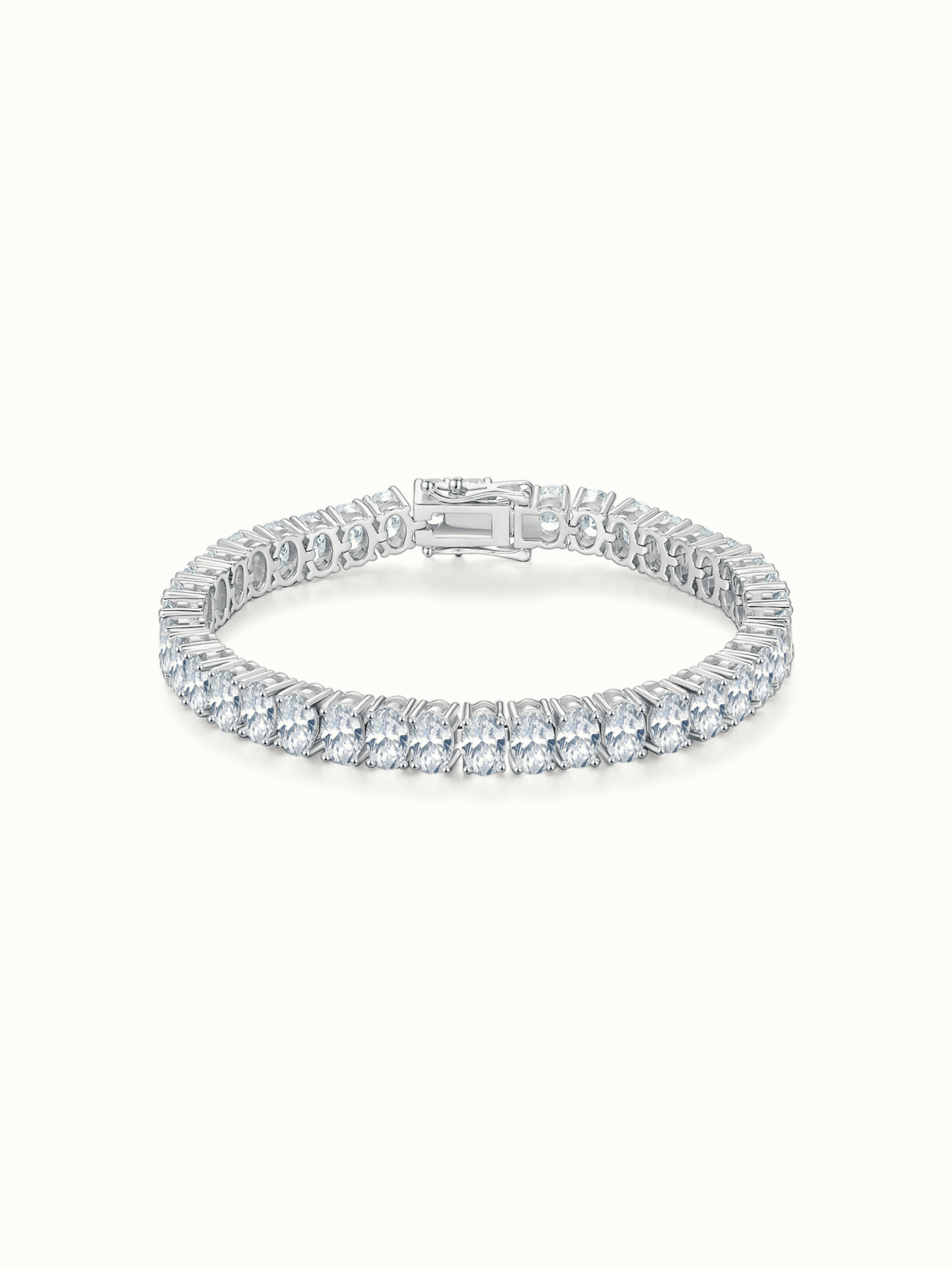 UWQB925W2 Elysée Oval Cut Tennis Bracelet - Image 1