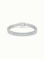 Elysée Emerald Cut Tennis Bracelet