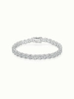 Elysée Square Cut Tennis Bracelet