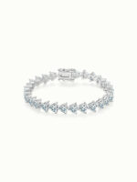 Elysée Trillion Cut Tennis Bracelet