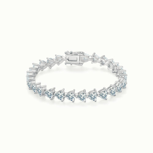 Elysée Trillion Cut Tennis Bracelet